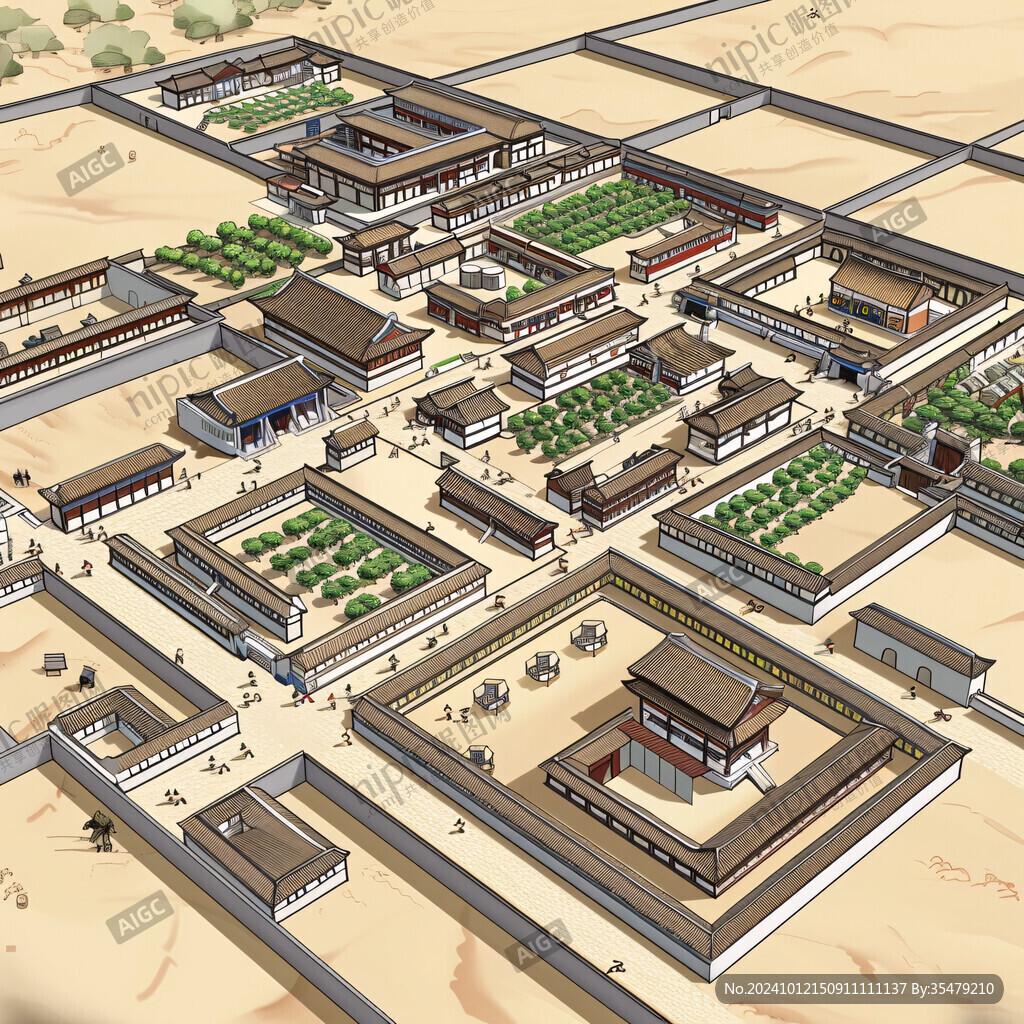 古代城市布局