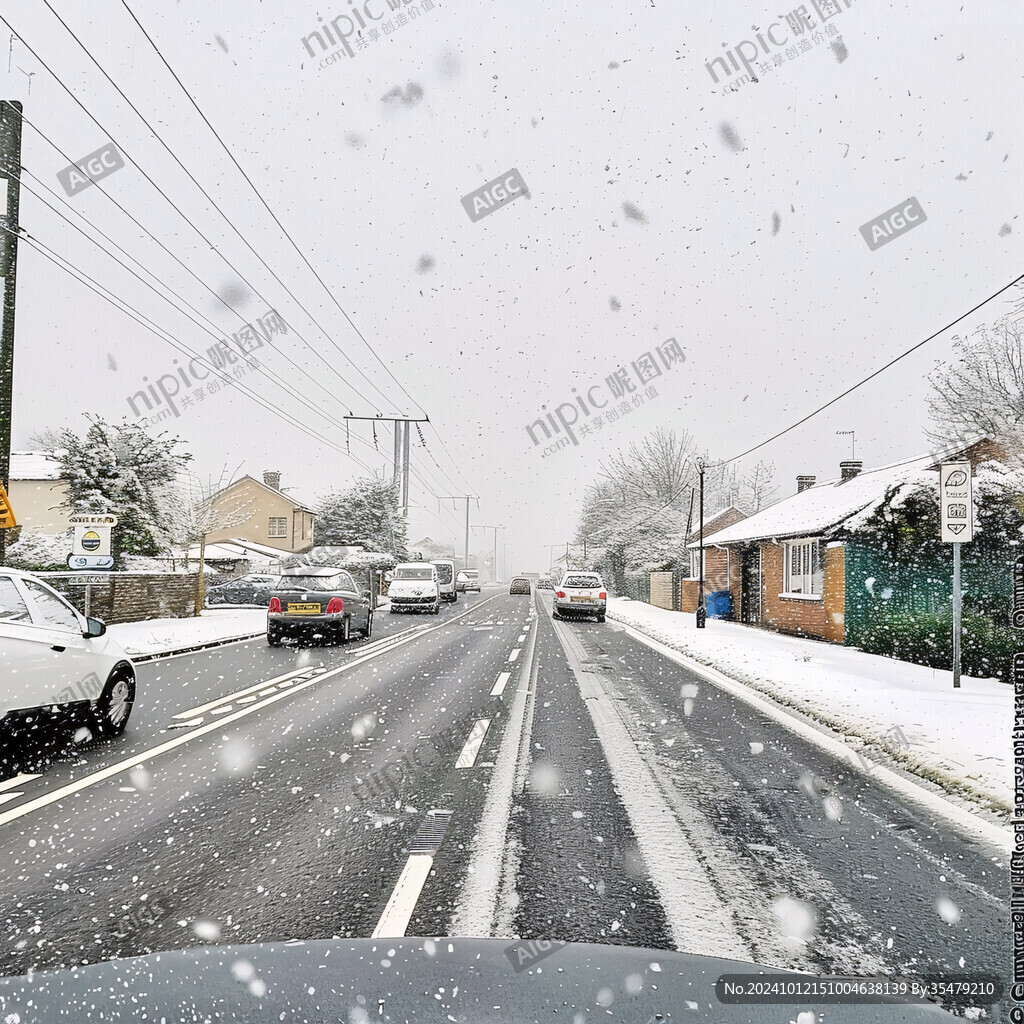 雪天路況