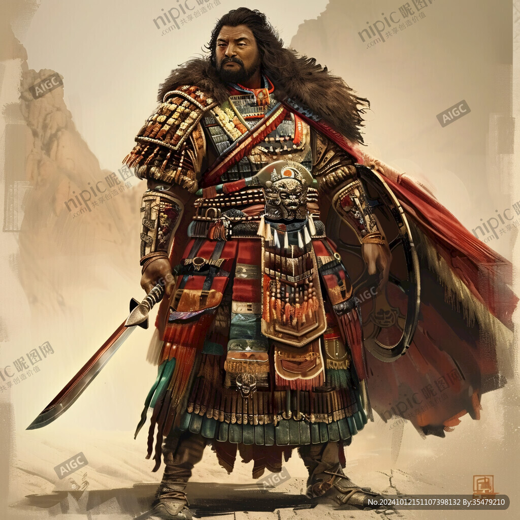 金代武士