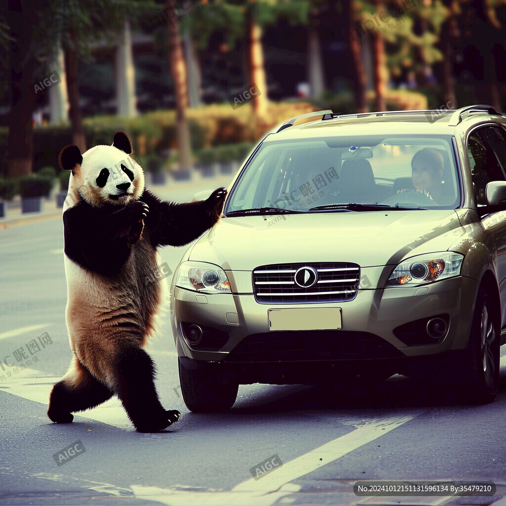 吉普車熊貓