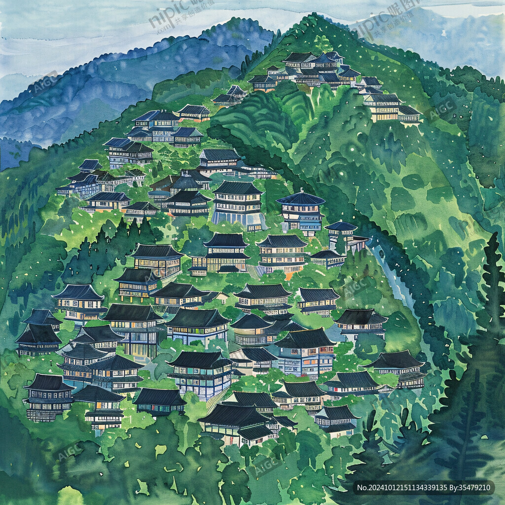 黔東南州插畫