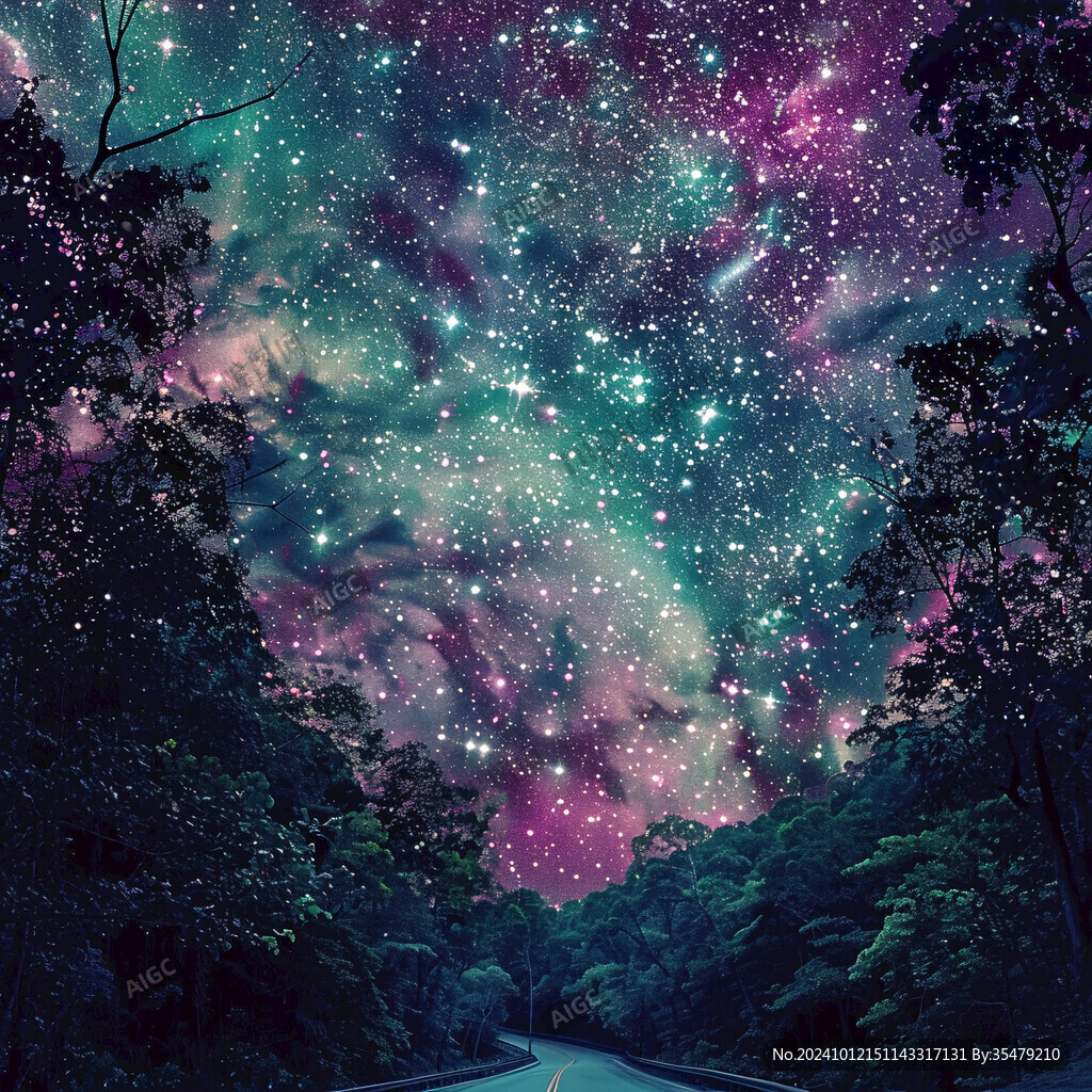 星空立體畫