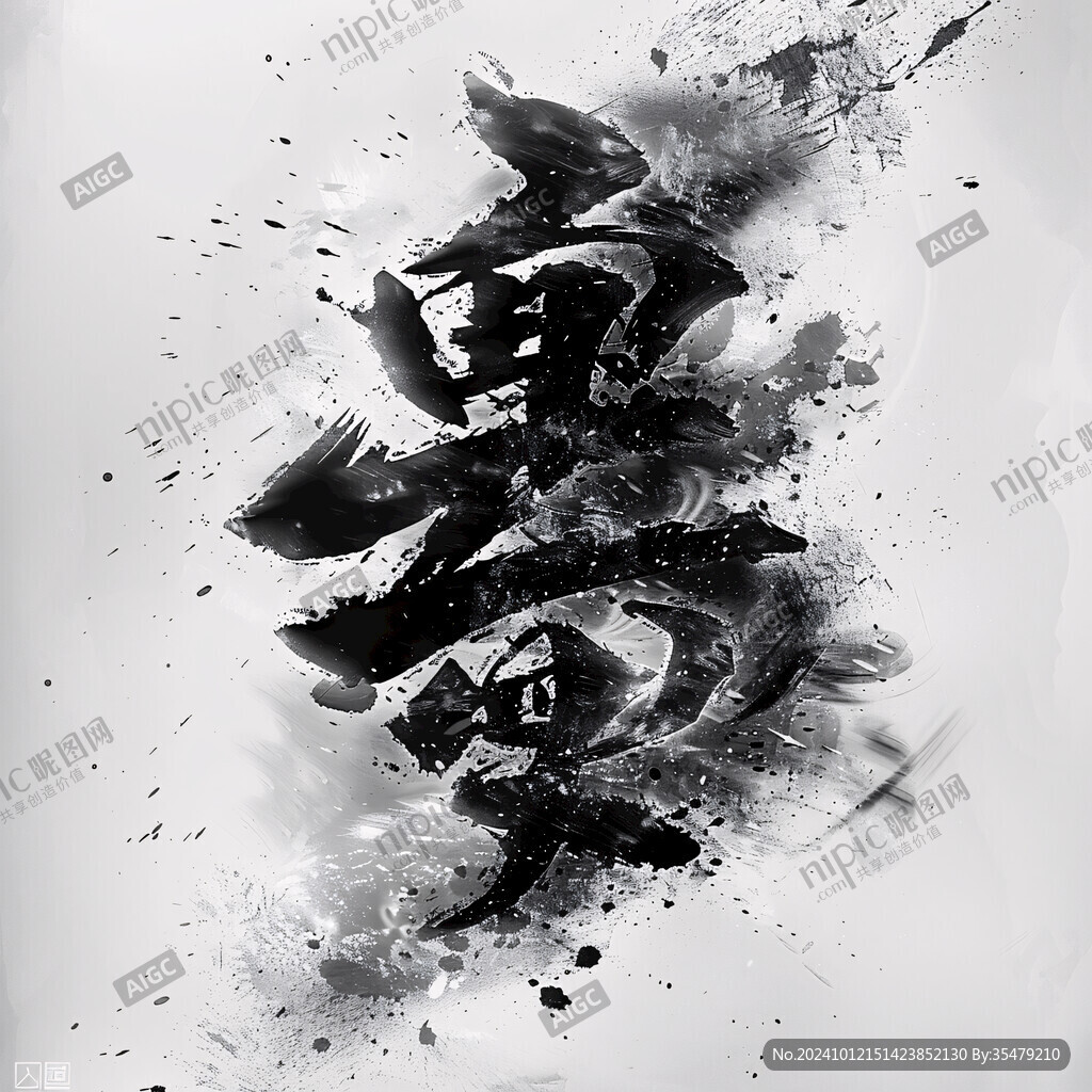破軍海報字