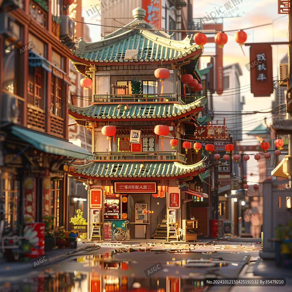 古代繁華街道