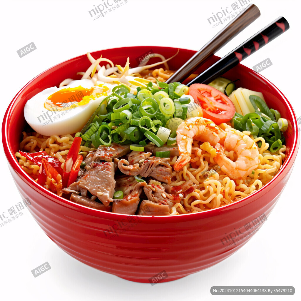 腸旺面素材