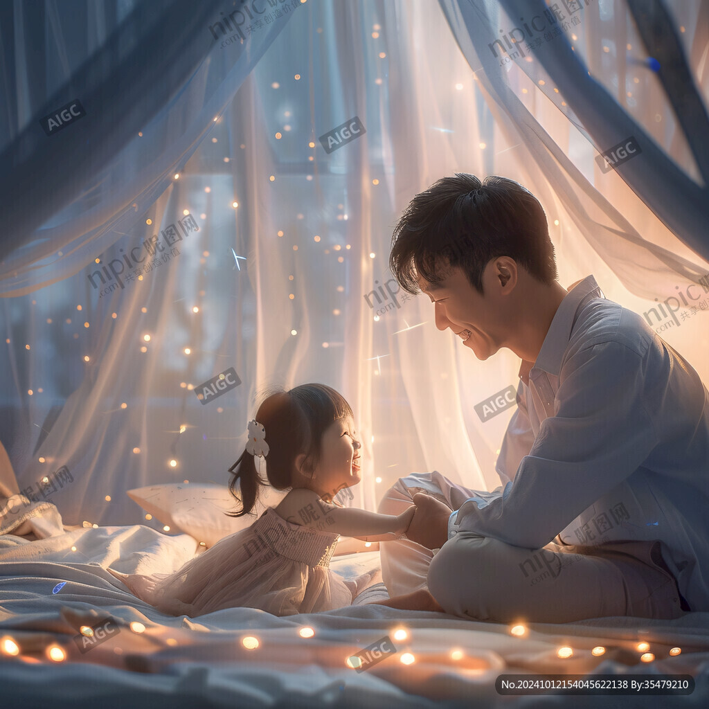 父女溫馨時(shí)光