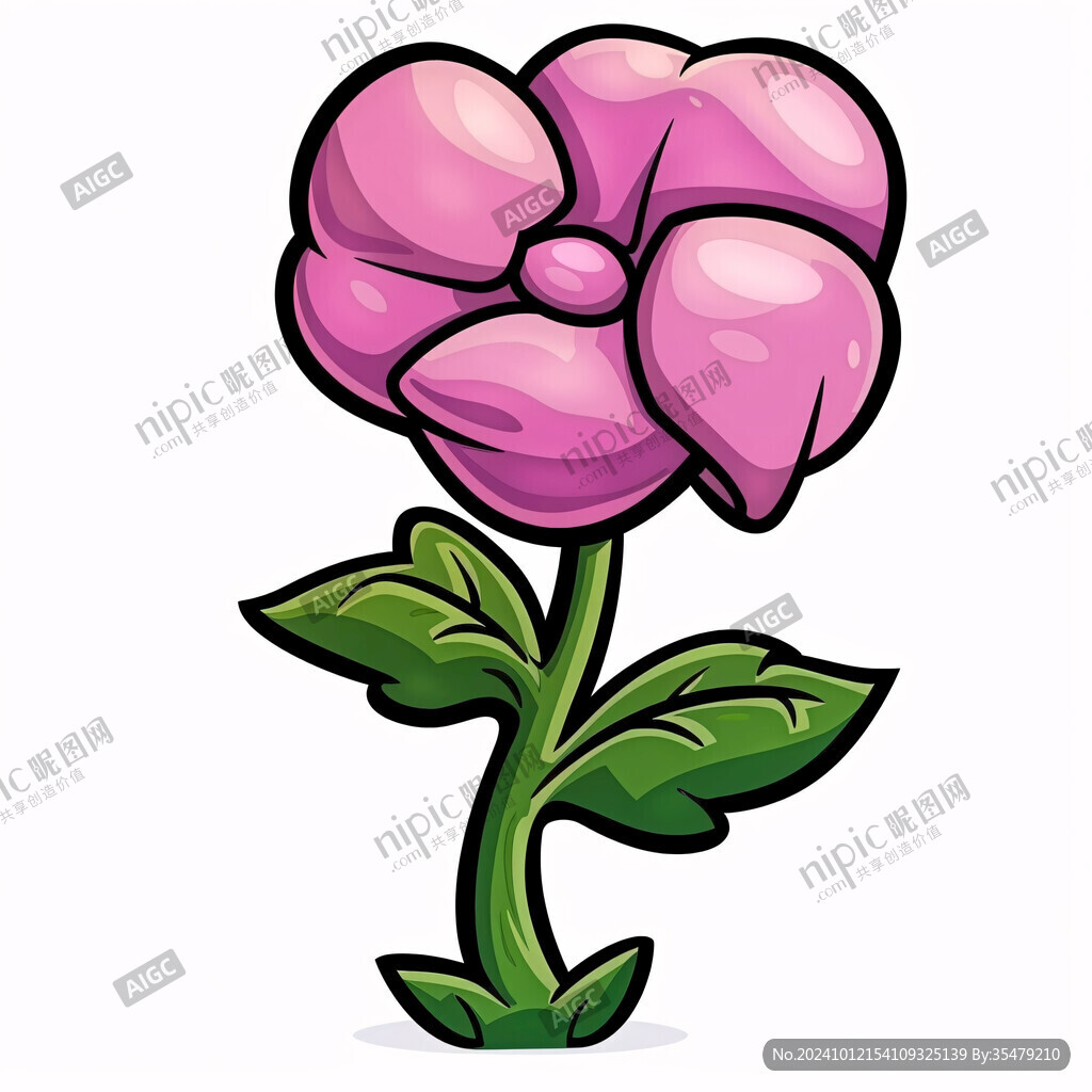 粉色花苞素材