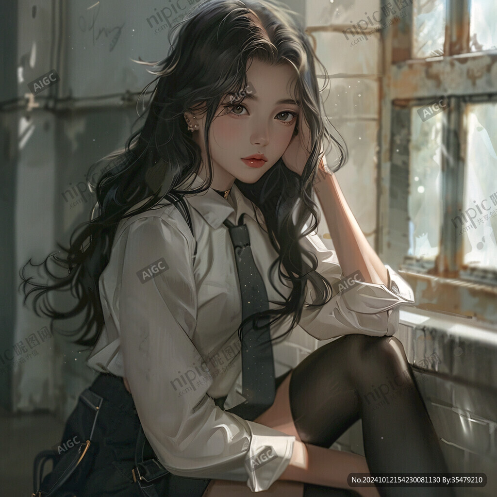 厚涂少女