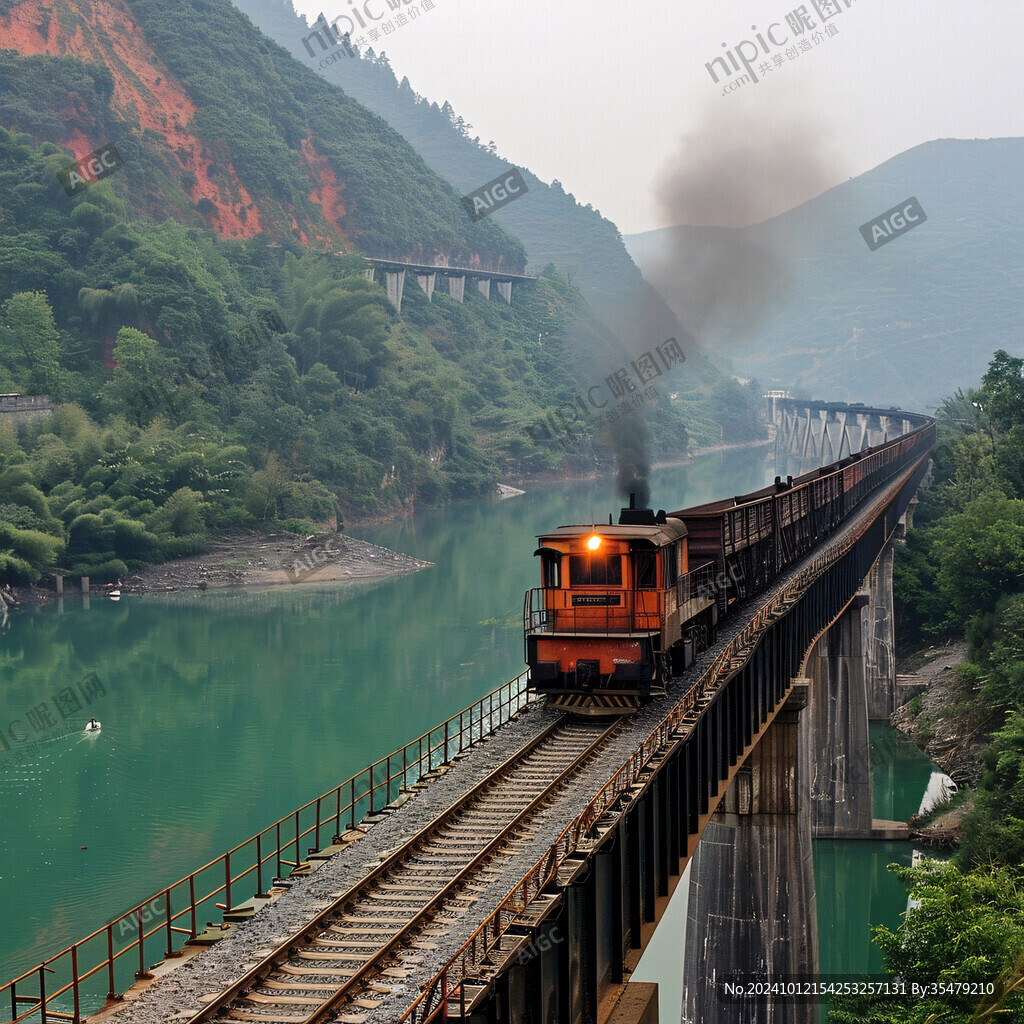 襄渝線運(yùn)行的機(jī)車
