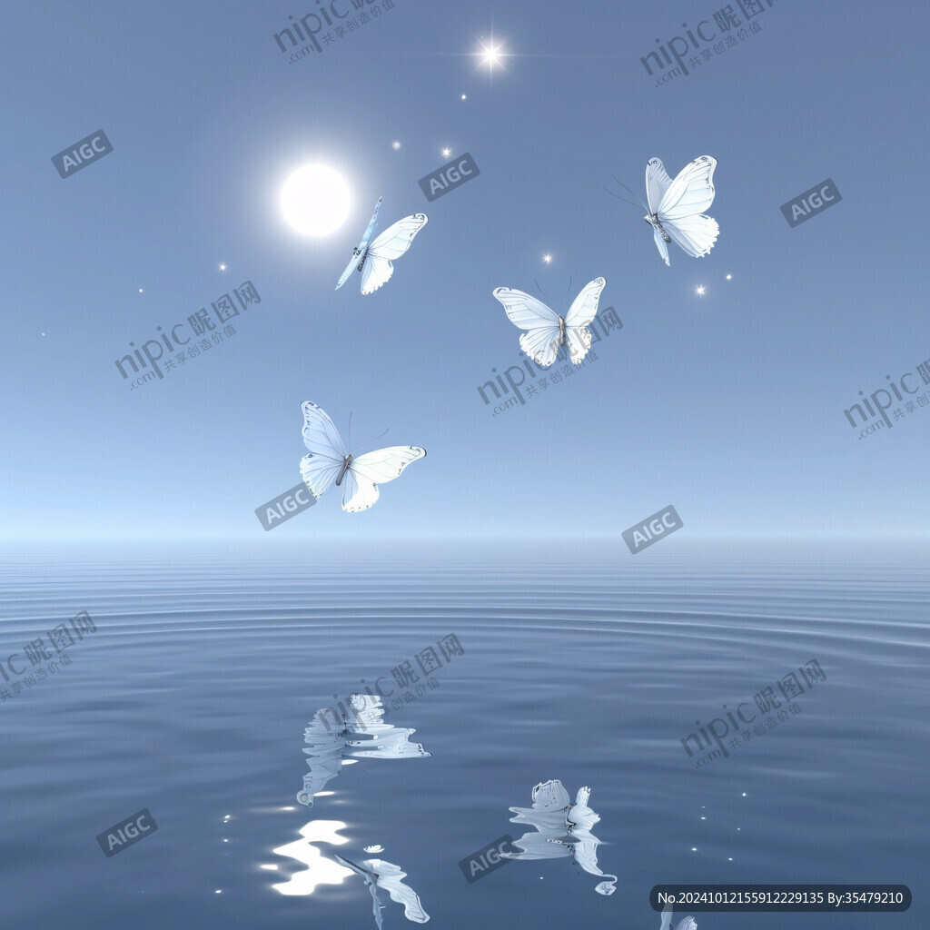 水面之上飛行的鳥(niǎo)