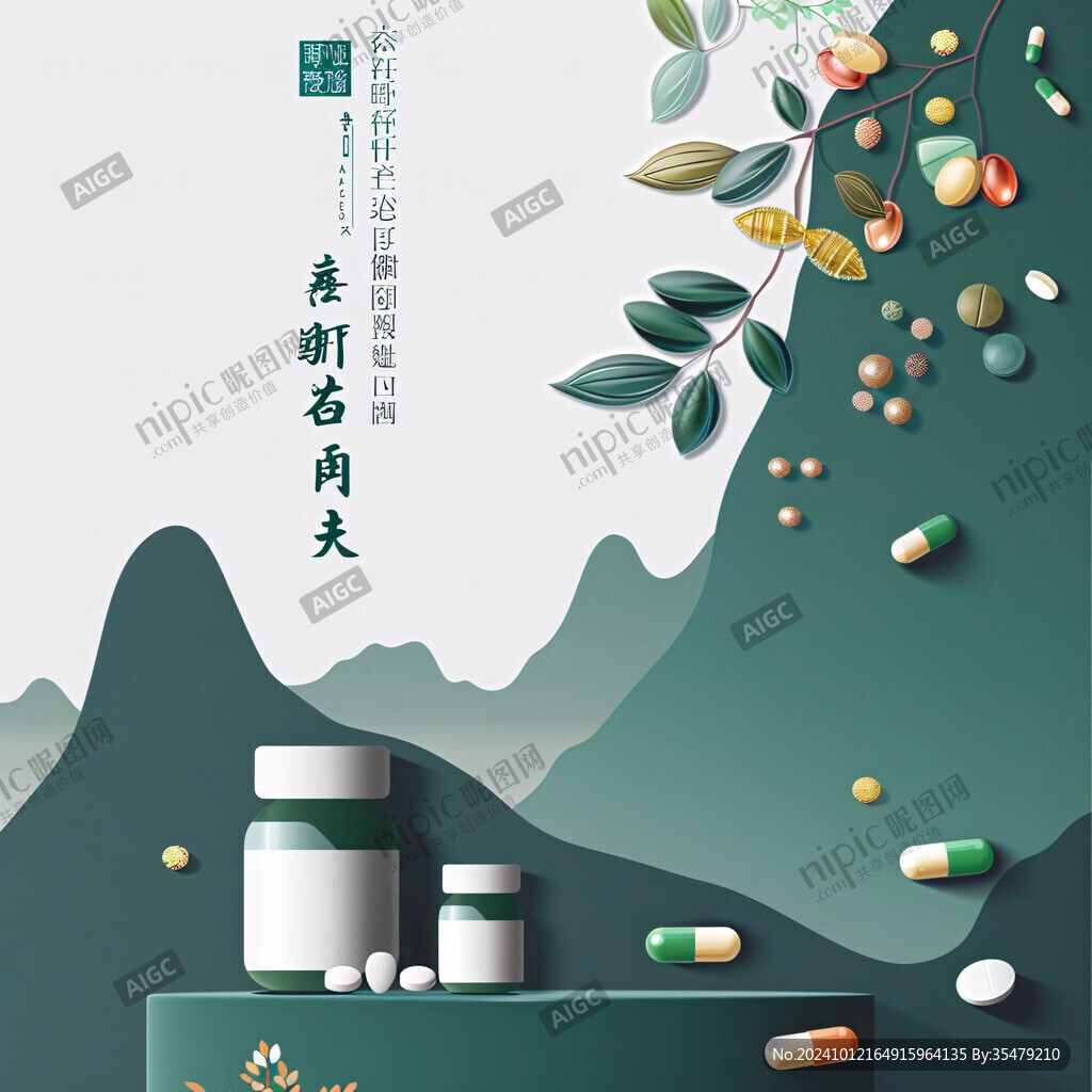 藥品包裝插畫