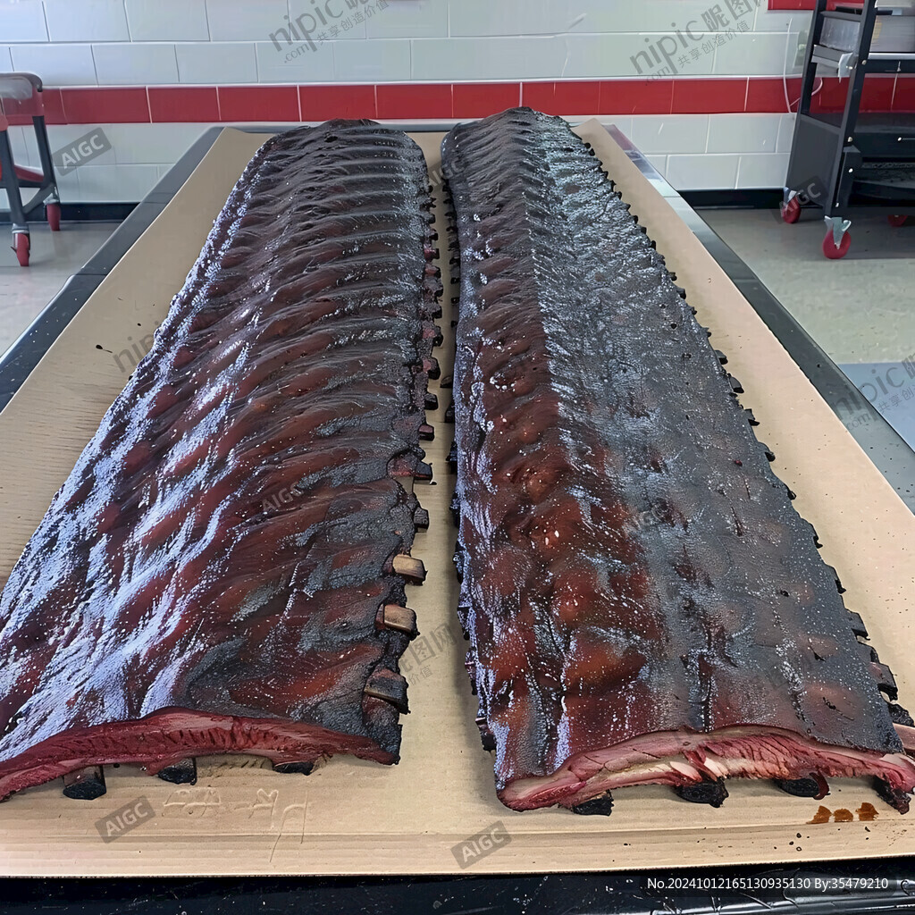 飛鴻鱘龍魚肋骨