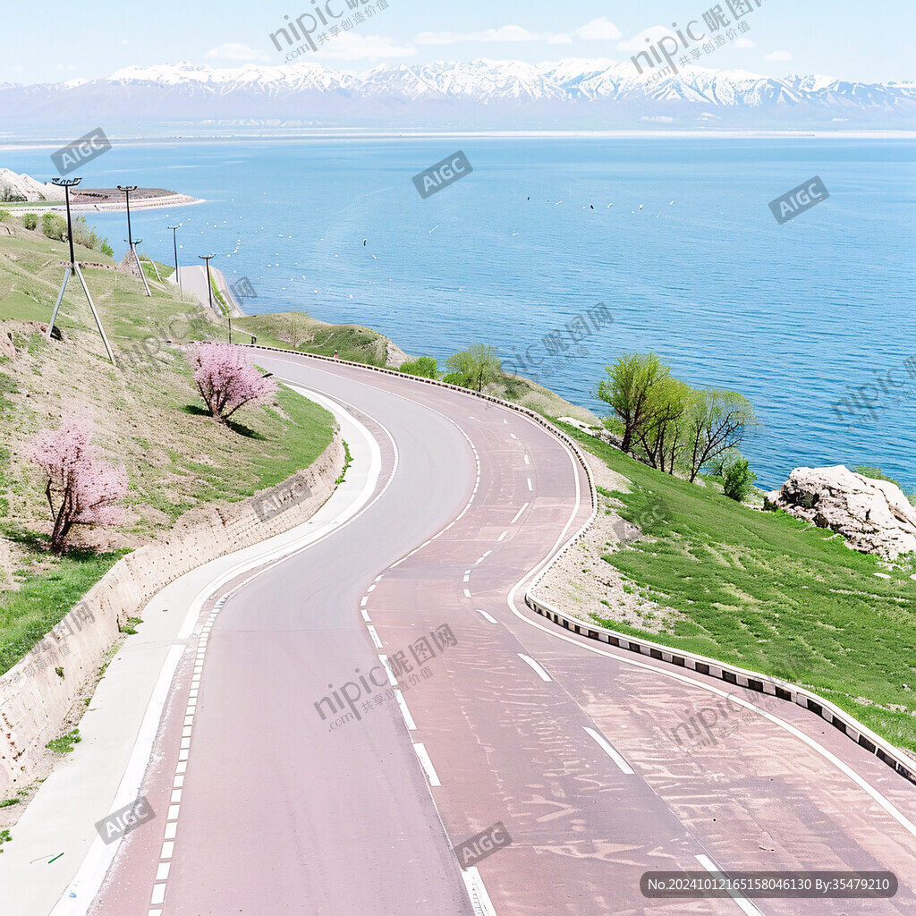 賽里木湖環(huán)湖公路