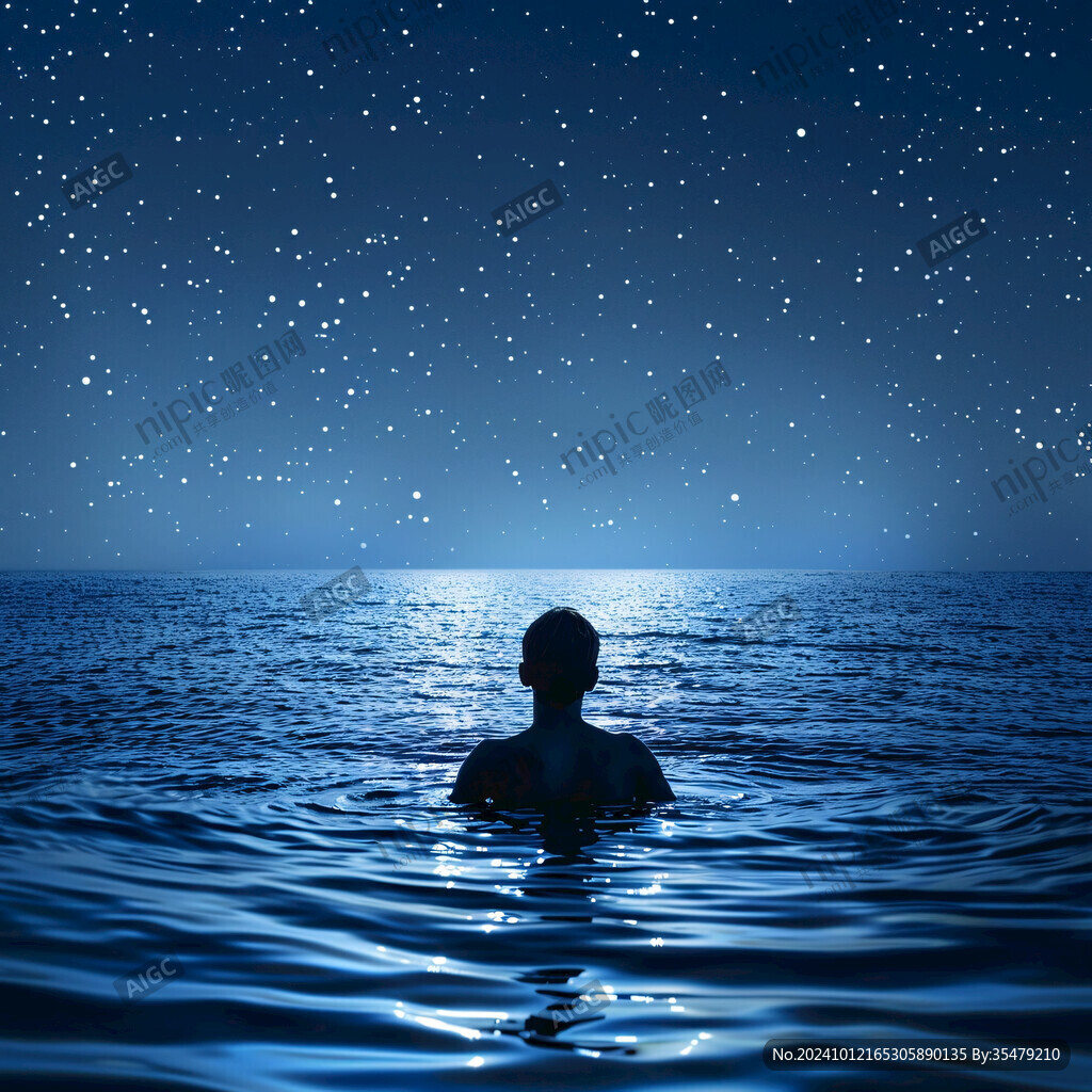 星光粒子游泳海報(bào)