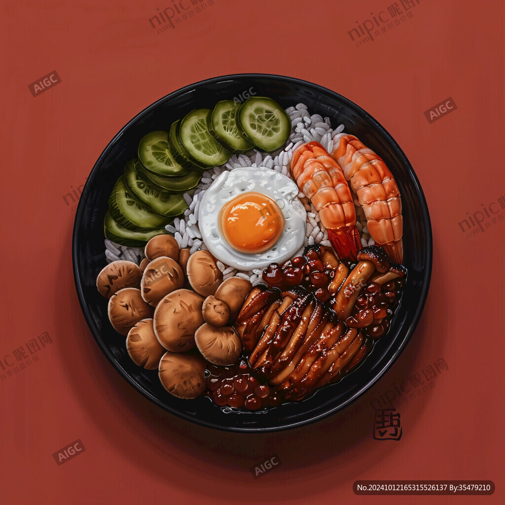 肥腸飯插畫