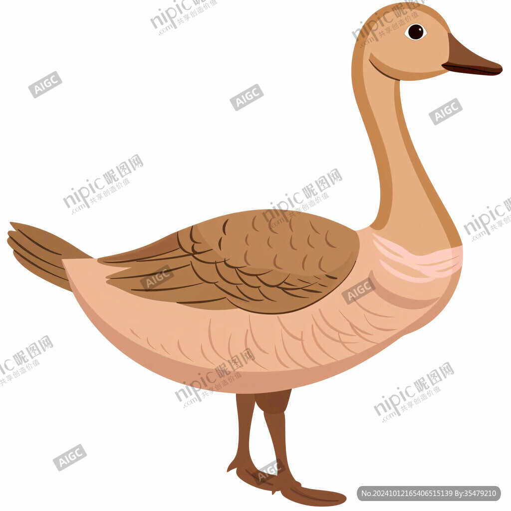 卡通鴨肉鴨腿鴨