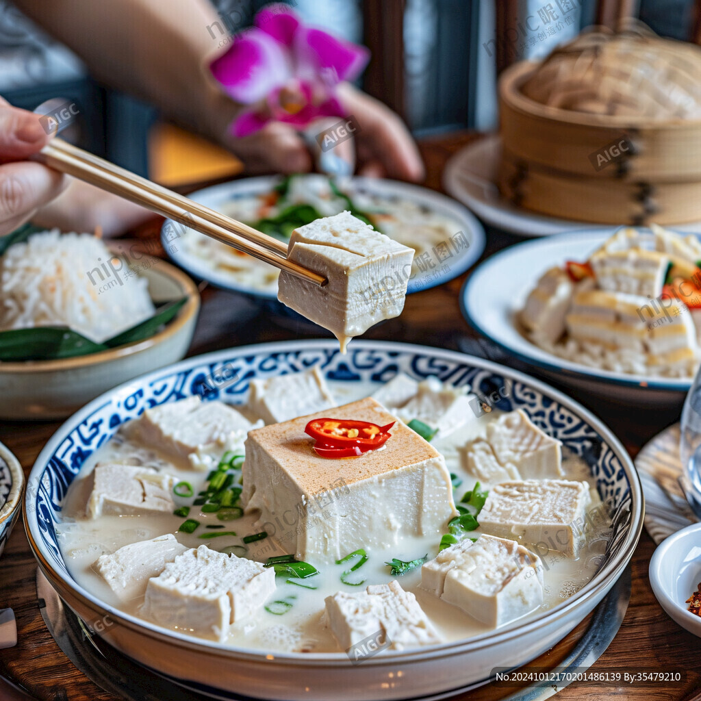 千島湖石磨豆腐