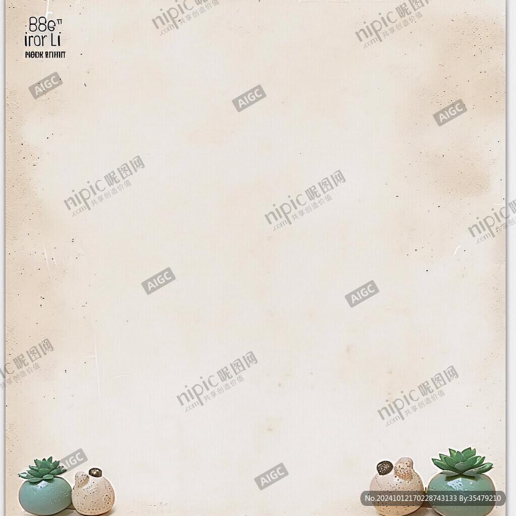 米色肌理水彩底圖