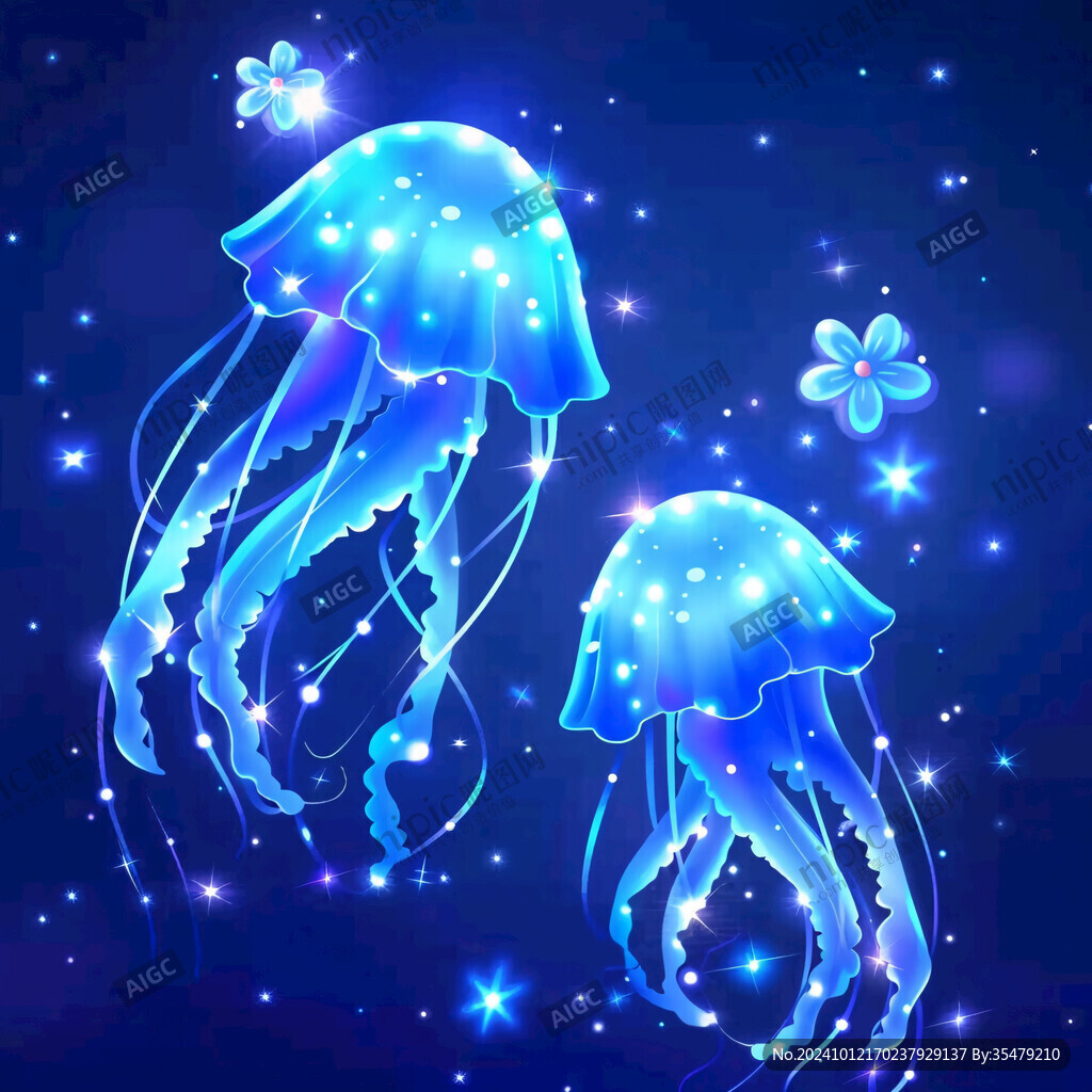 海洋生物夢(mèng)幻水母