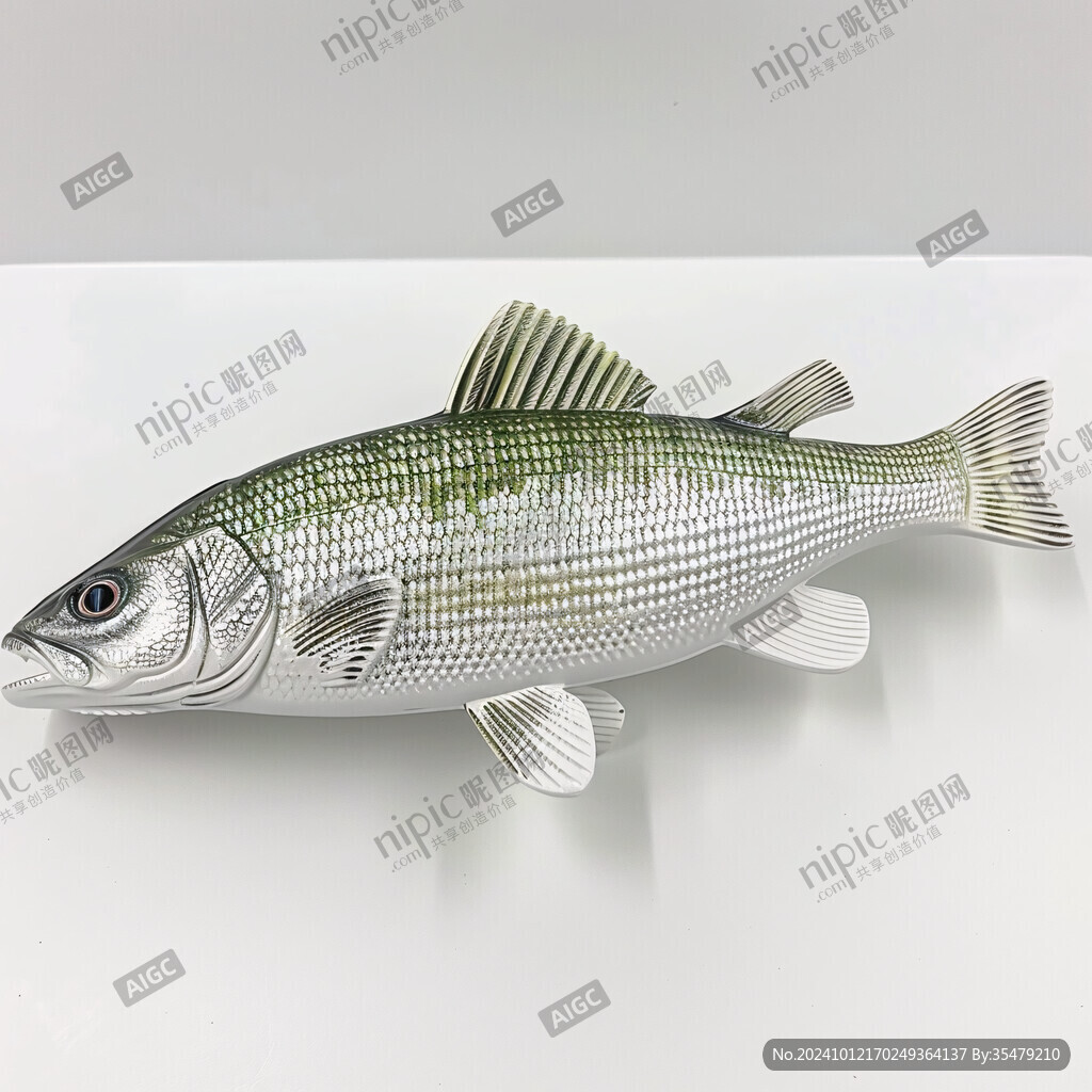 江鱸魚標本
