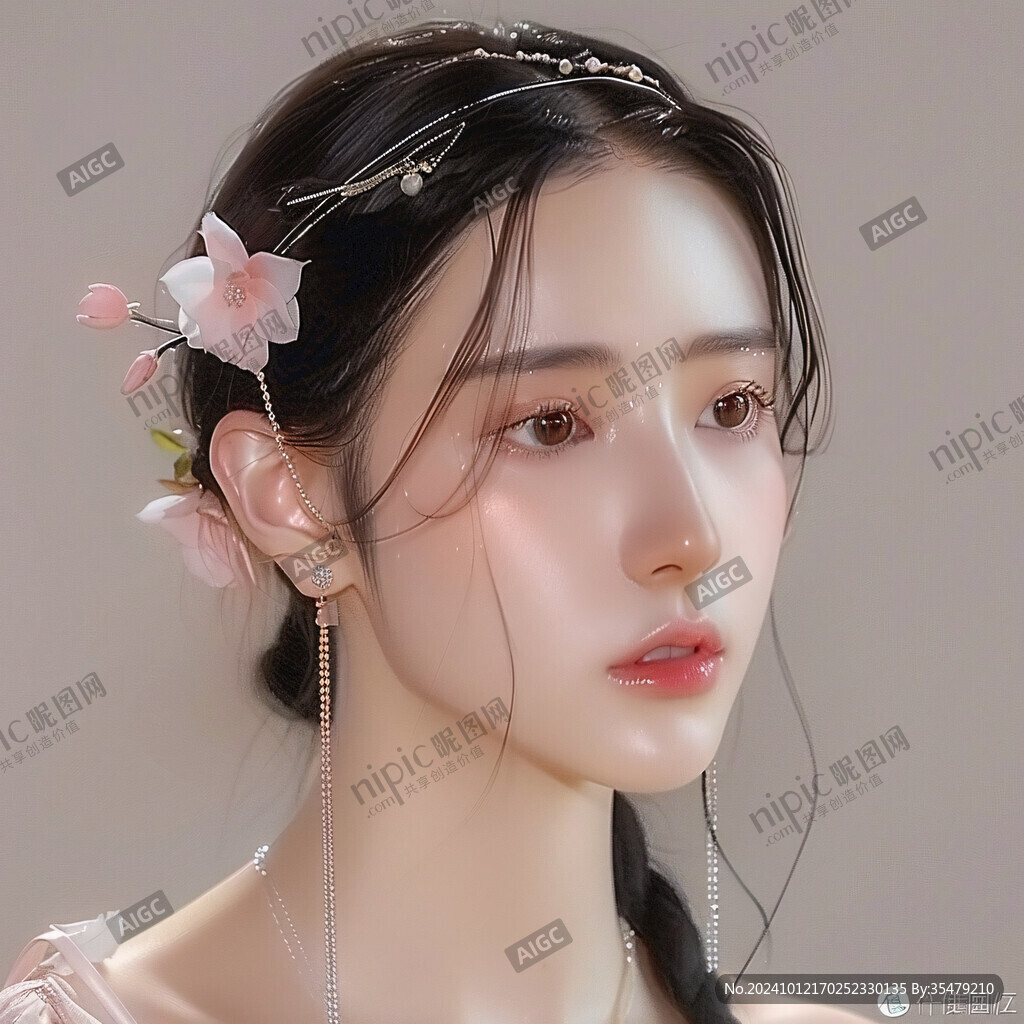 寫實(shí)人物插畫
