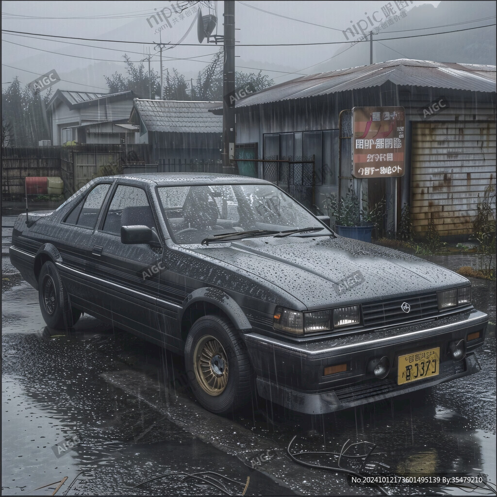 韓國(guó)老式國(guó)產(chǎn)小轎車(chē)