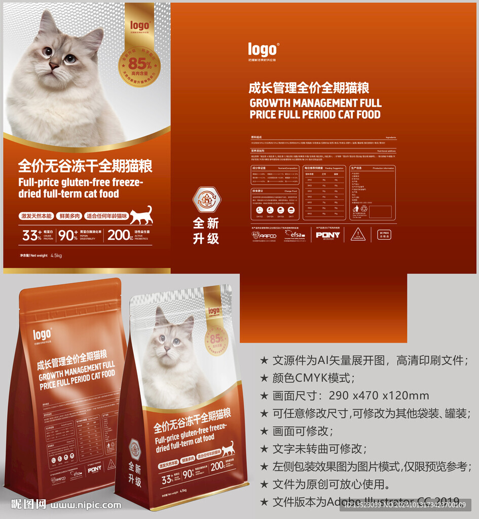 貓糧袋子 寵物包裝