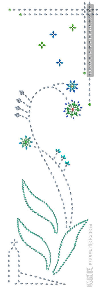 高清分層透明底平開門打印圖