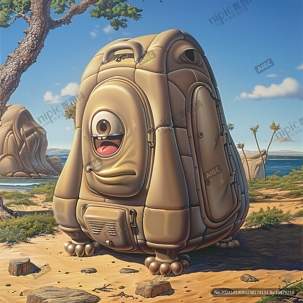 未來科幻卡通形象