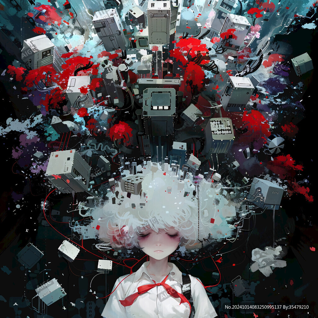 磁鐵擬人插畫