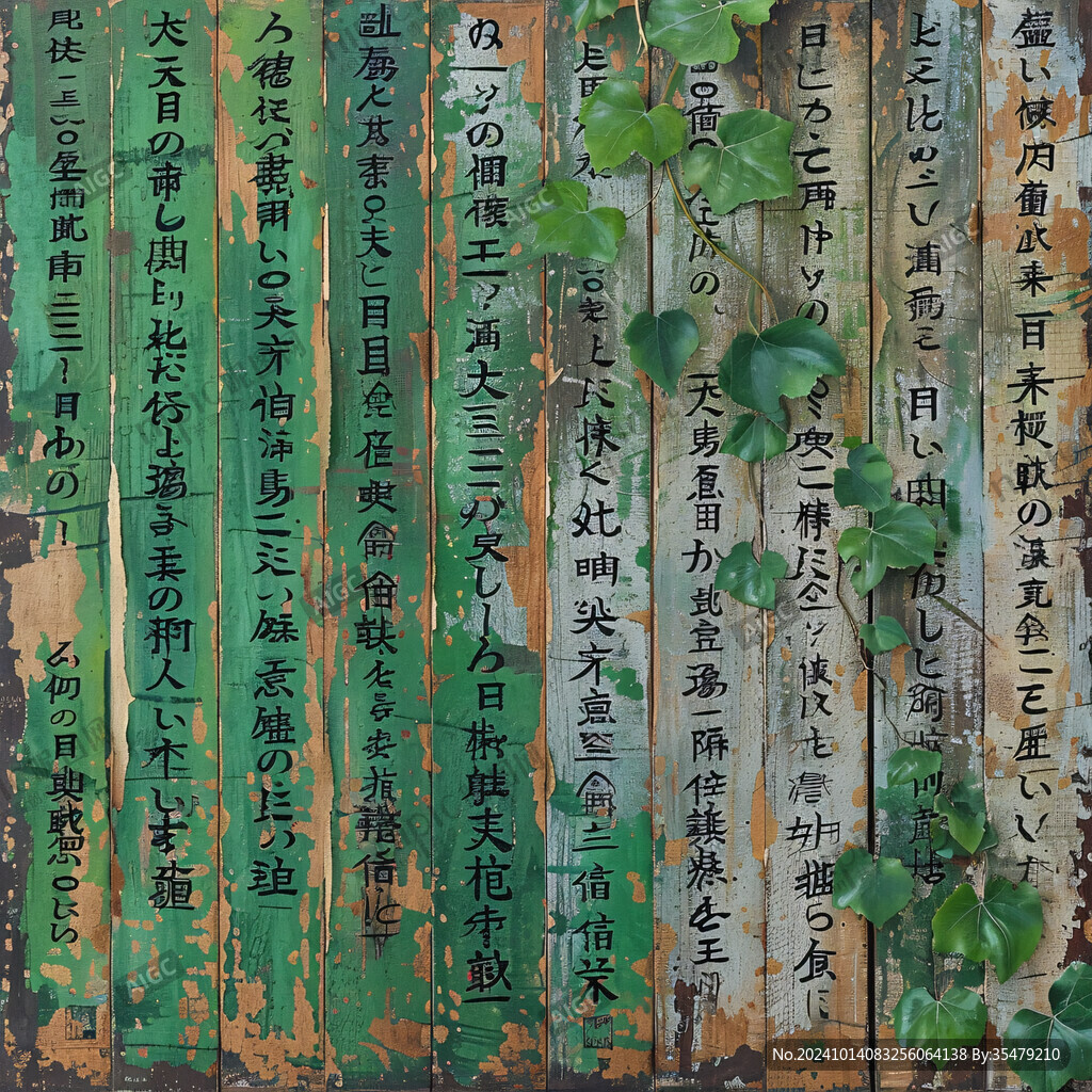古詩木刻