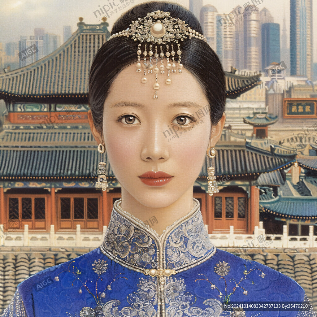 朝鮮美女雕塑