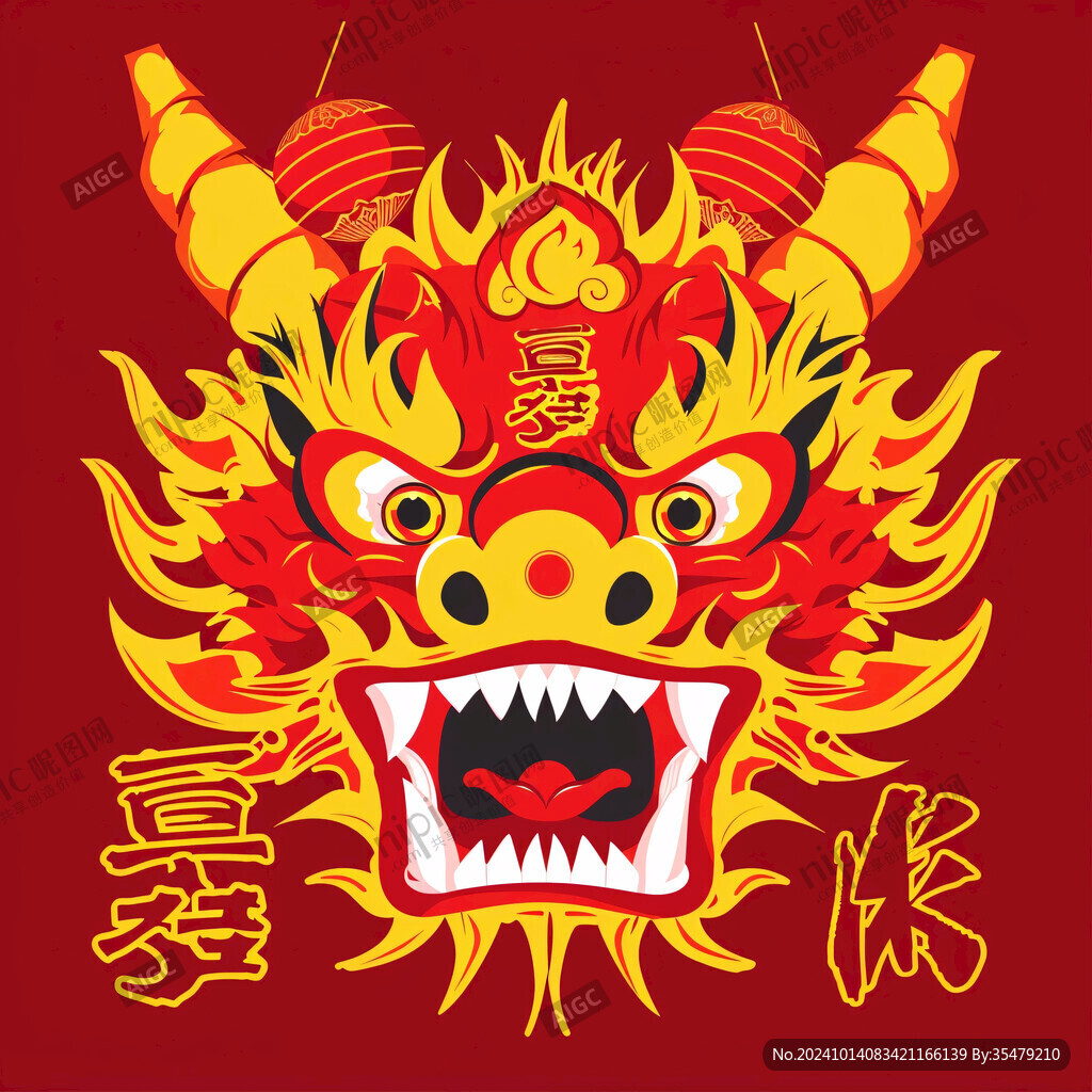 舞龍舞獅頭像
