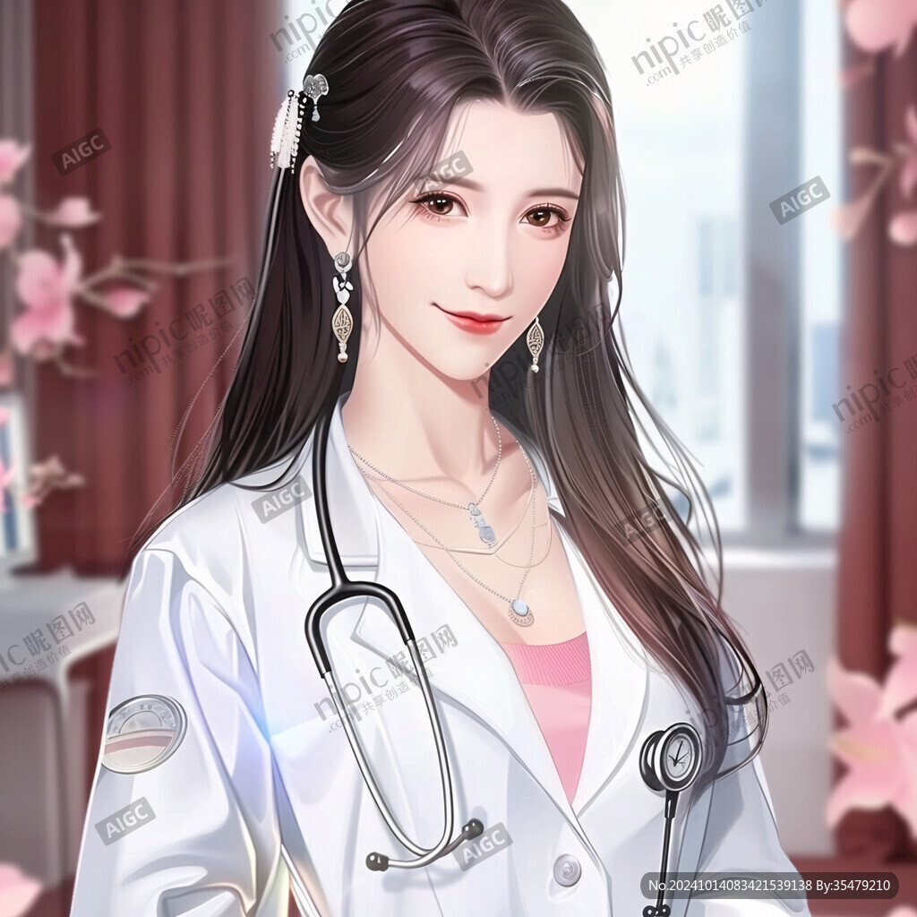 女博士插畫