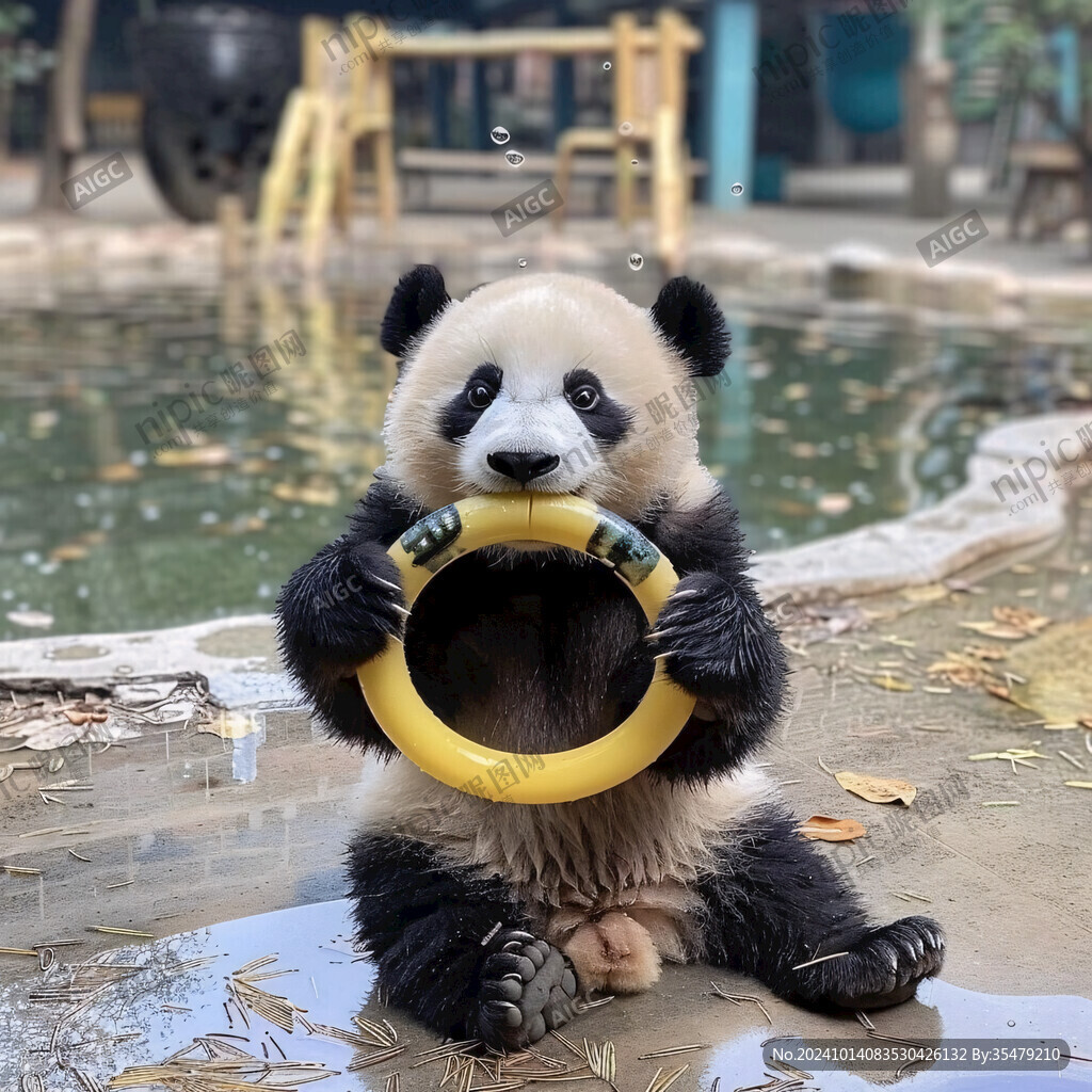 熊貓雕塑動物雕塑