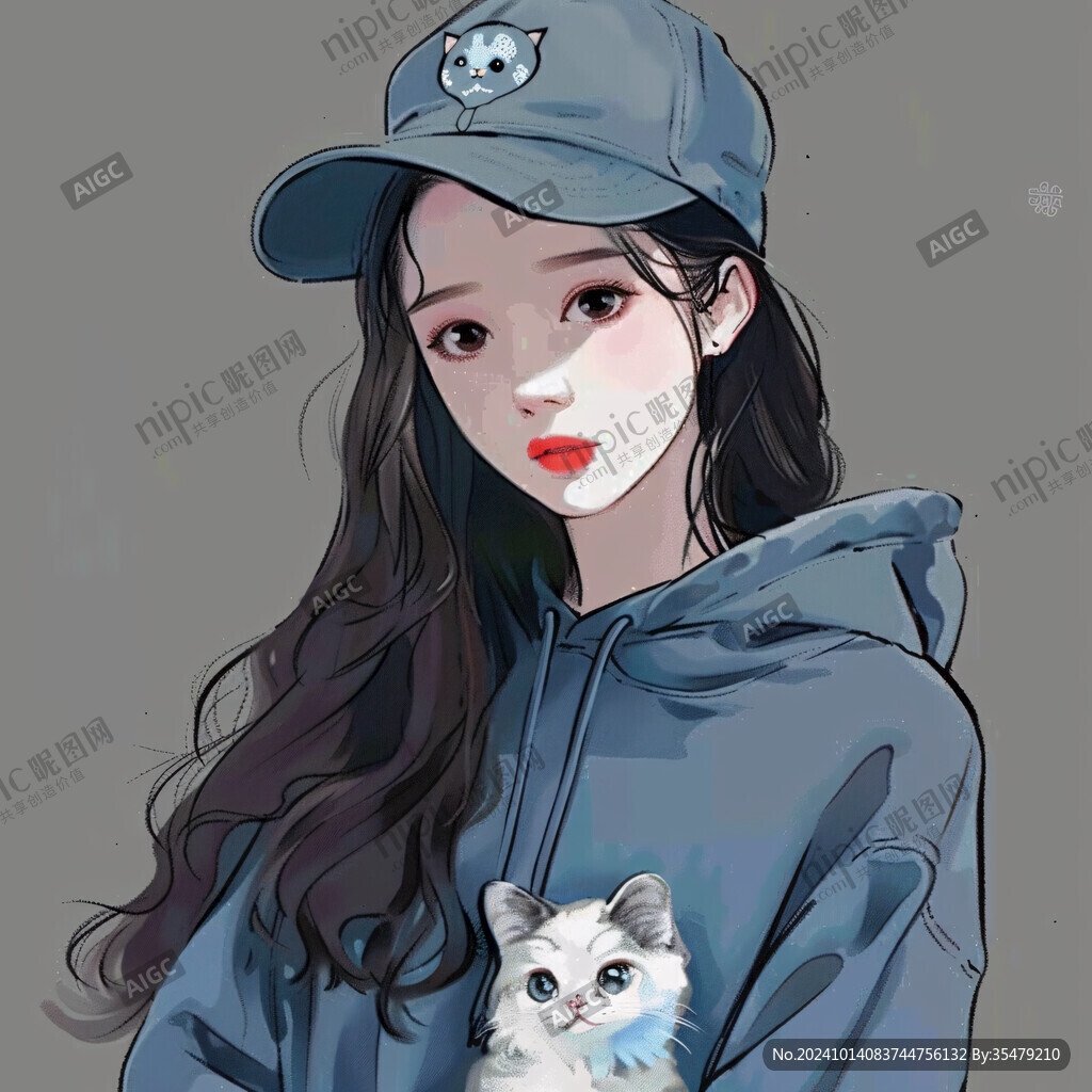 人物半身插畫(huà)