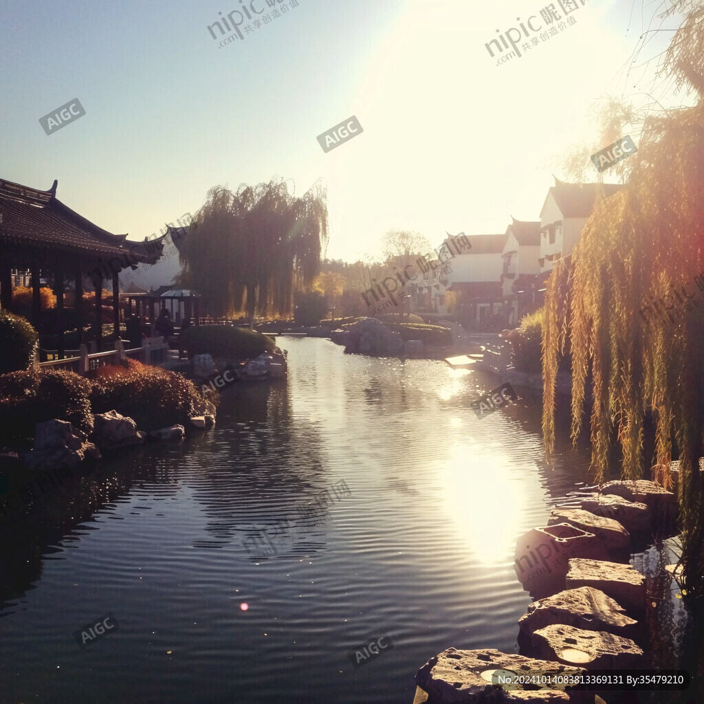 江南園林景觀實(shí)景