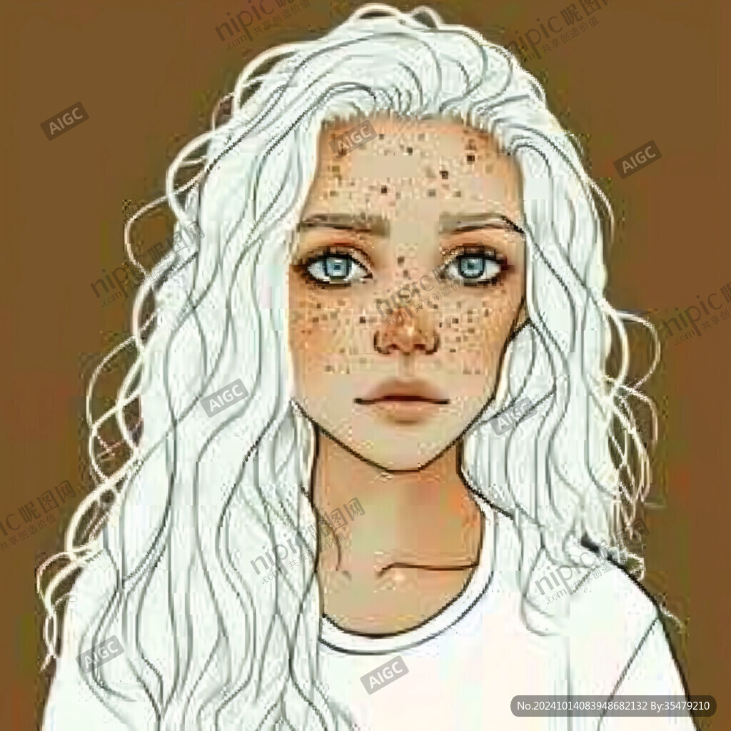 雀斑美人圖片