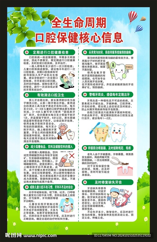 全國(guó)愛(ài)牙日海報(bào)