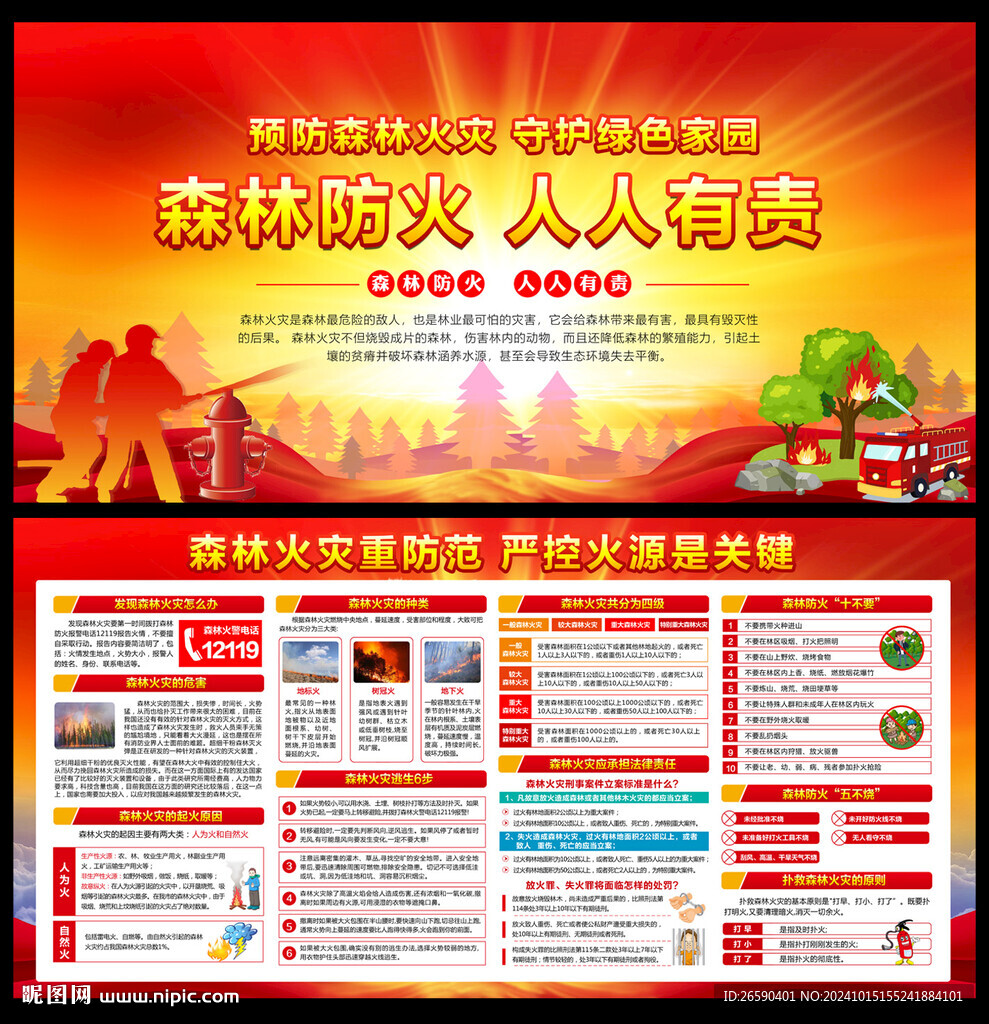 森林防火宣傳