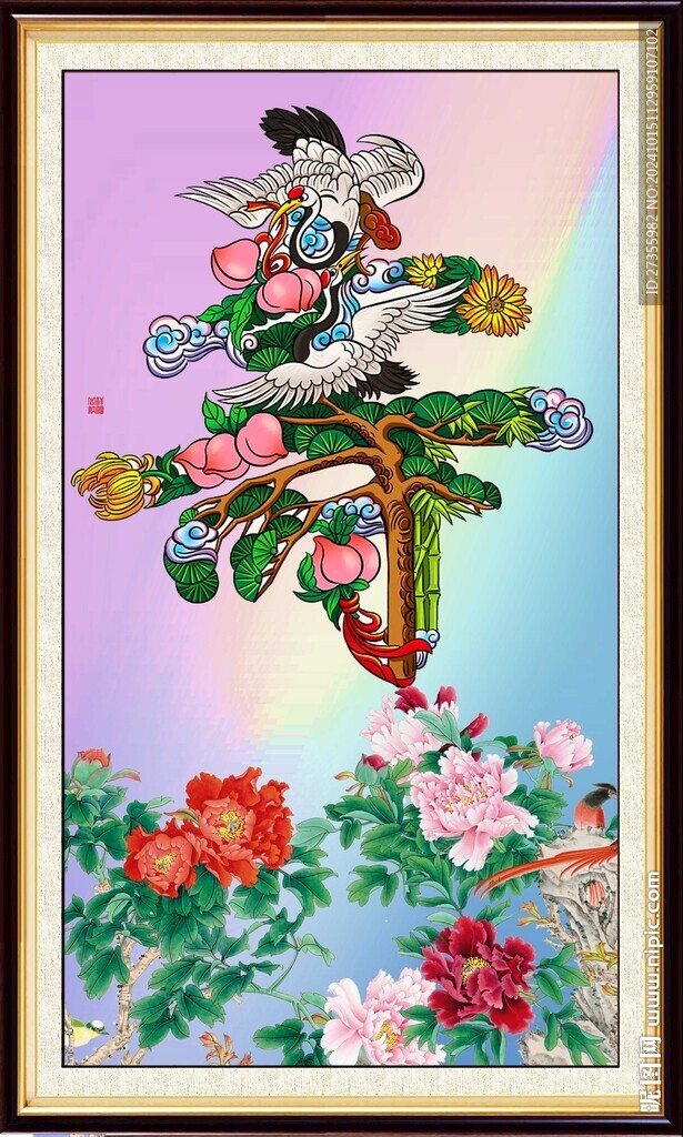  祝壽圖 