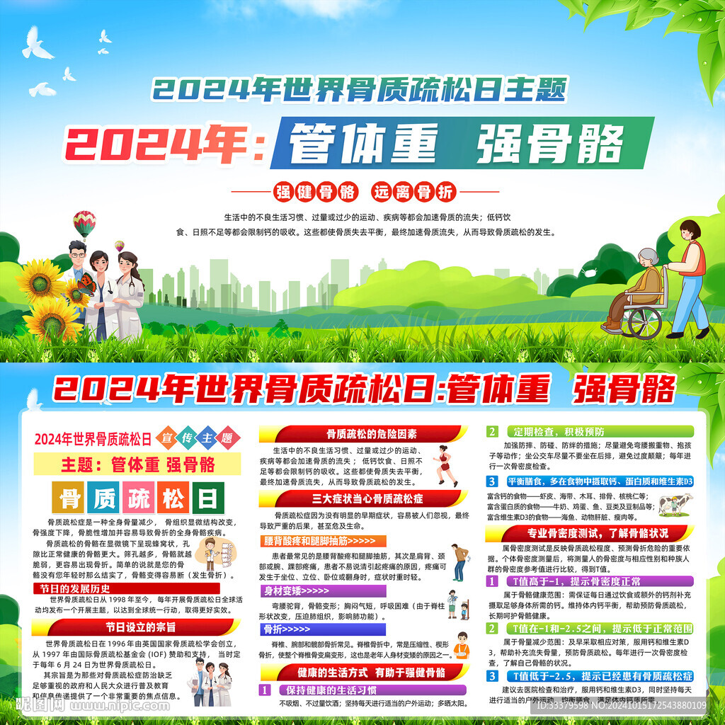 2024年世界骨質疏松日
