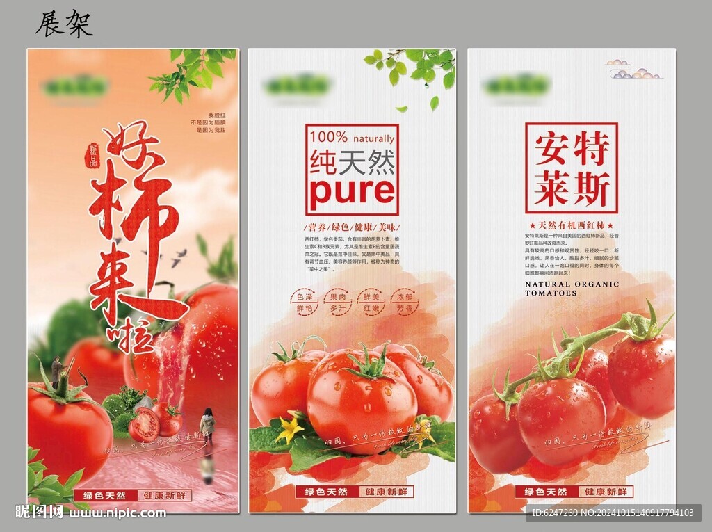 西紅柿展架