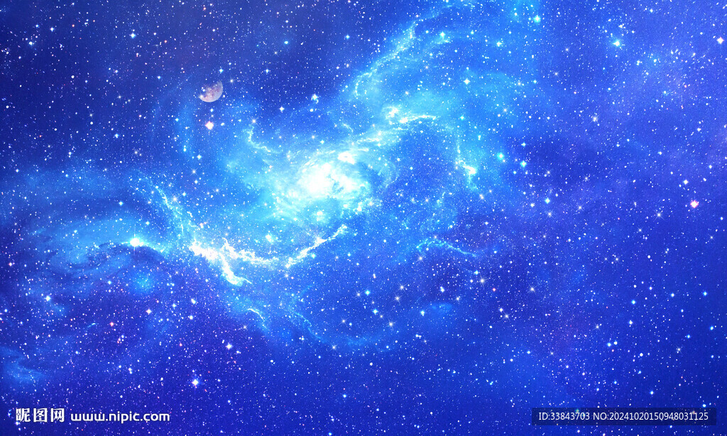 藍色星空天花軟膜