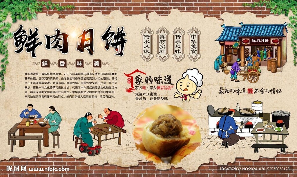 鮮肉月餅