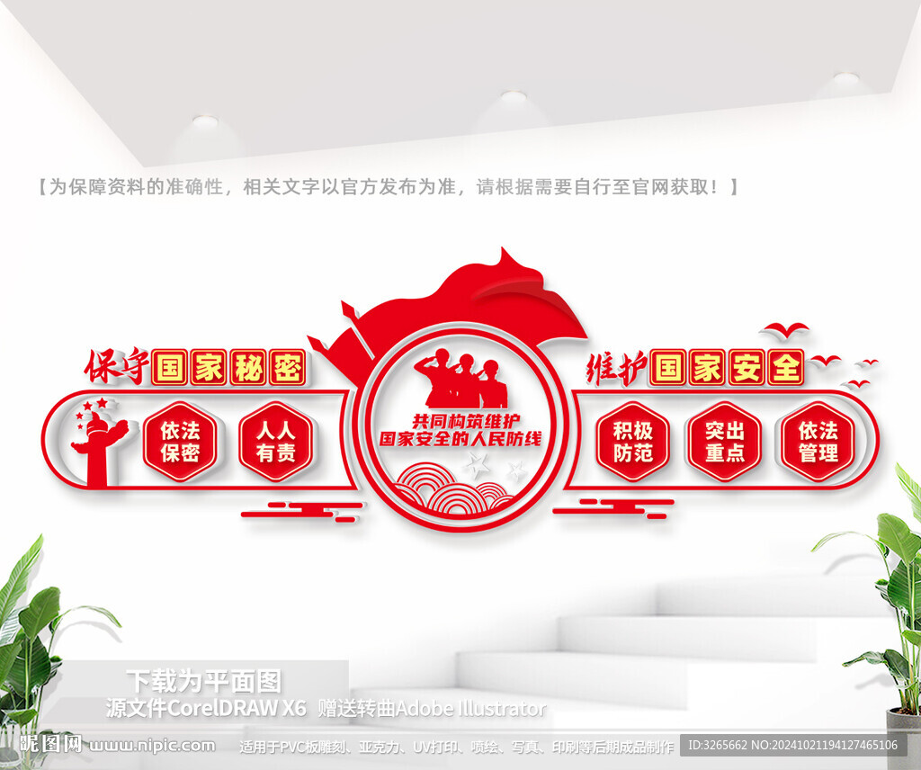保密文化墻