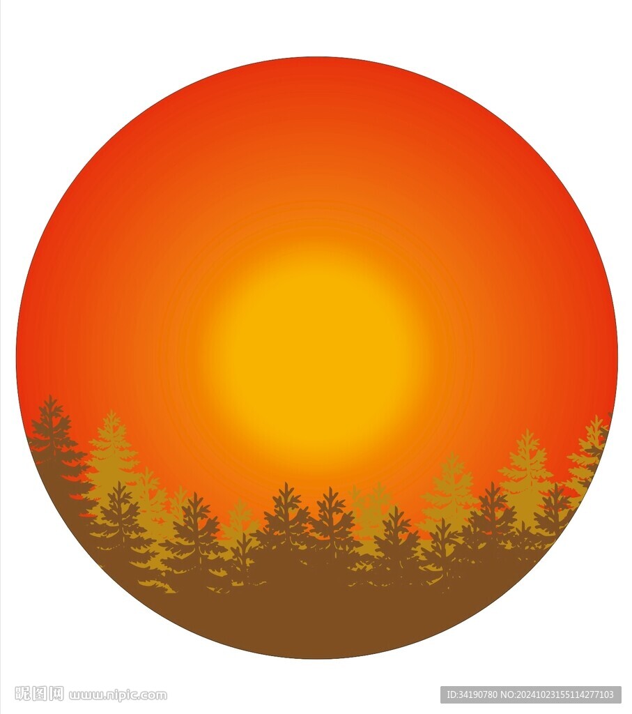 露營酒吧網紅日落燈箱