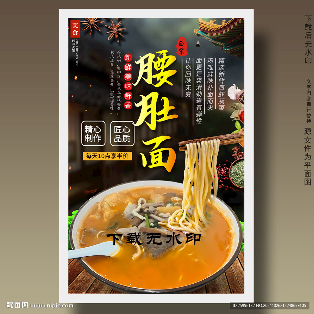 腰肚面