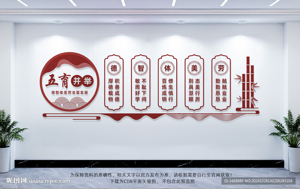 五育并舉德智體美勞