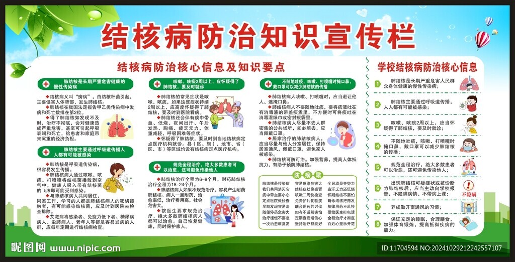 結(jié)核病日宣傳欄